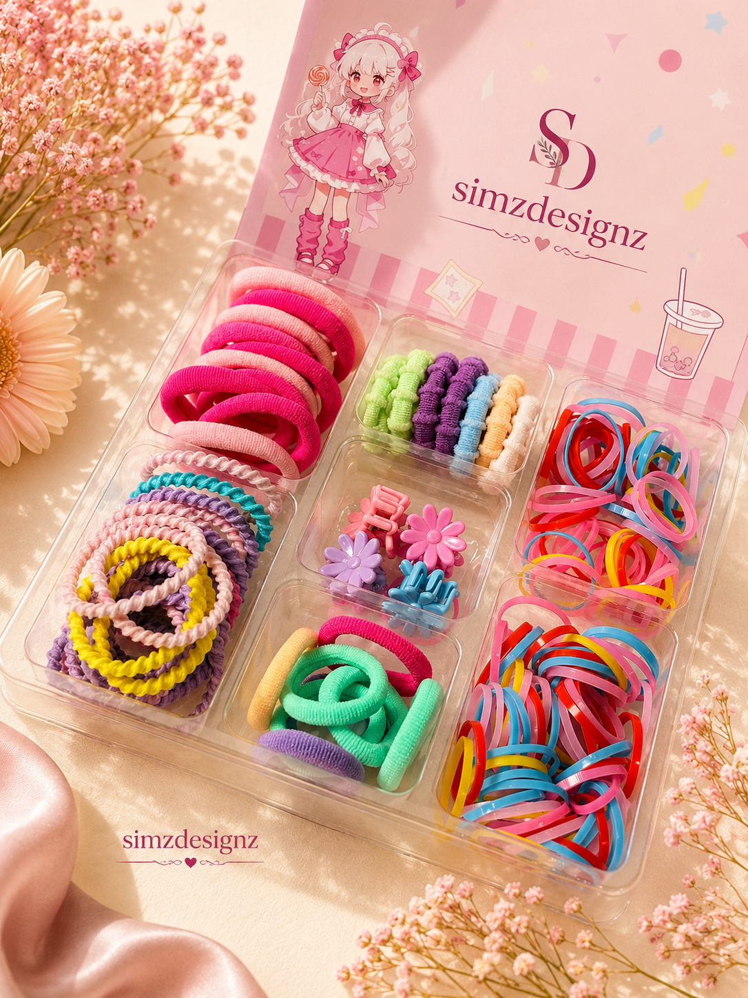 Little Princess Hair Combo-2 As Rakhi Gift