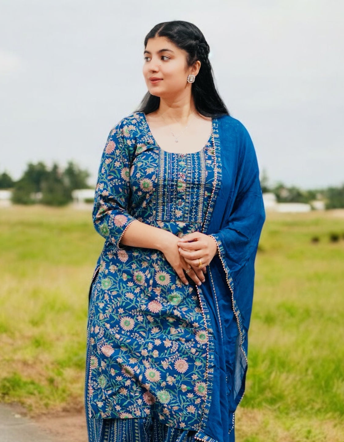 Designer Cotton Salwar Suit | SIMZDESIGNZ | SUITS |