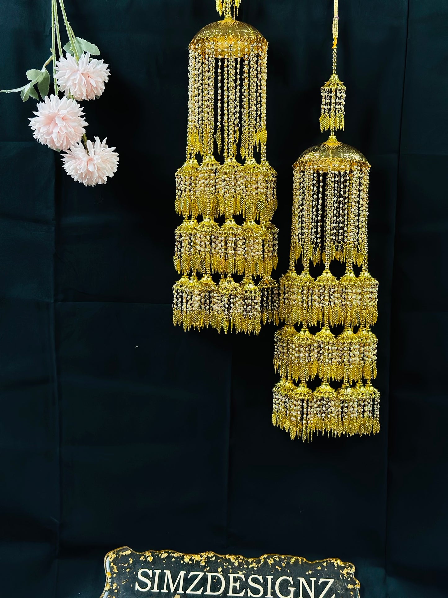 Four-Layered Peepal-Patti Kaleere |Simzdesignzz |