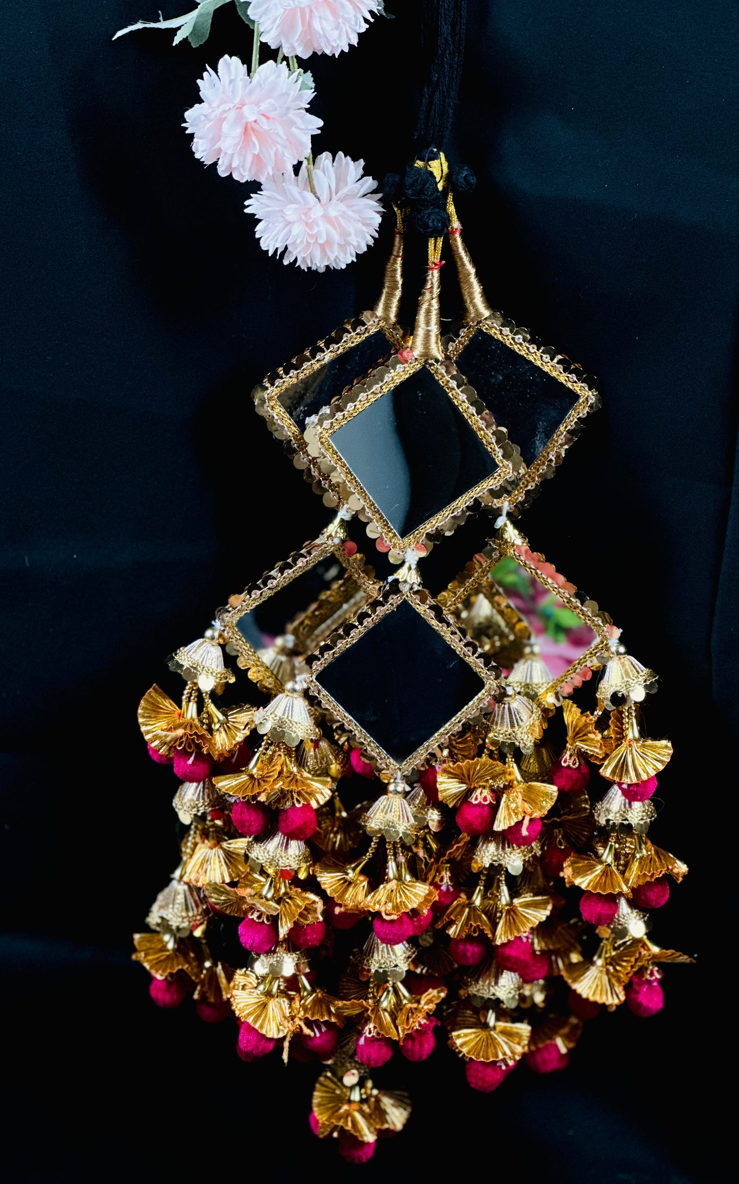 Trending Double Mirror Paranda With Parandi | SIMZDESIGNZZ |