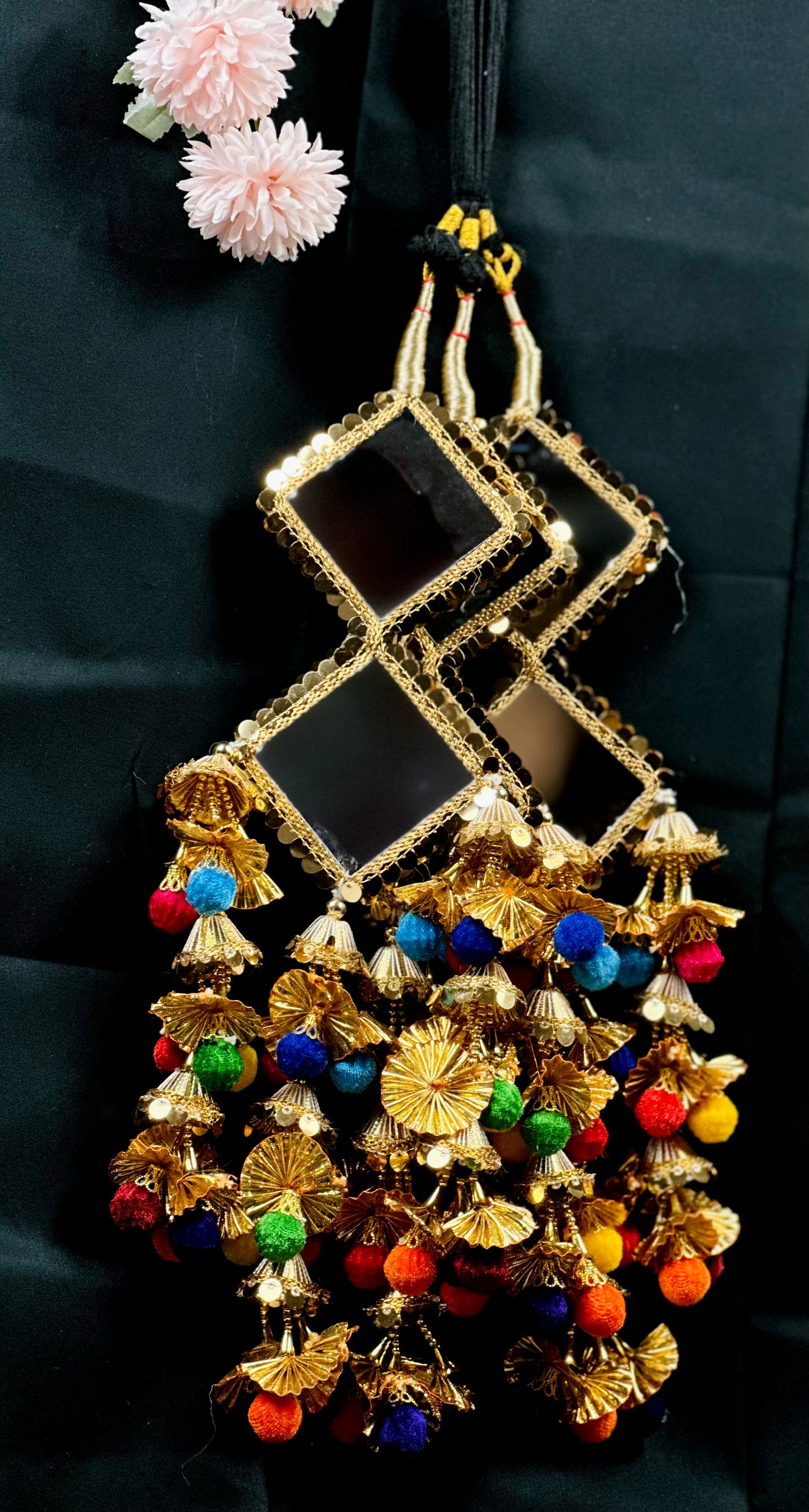 Trending Double Mirror Paranda With Parandi | SIMZDESIGNZZ |