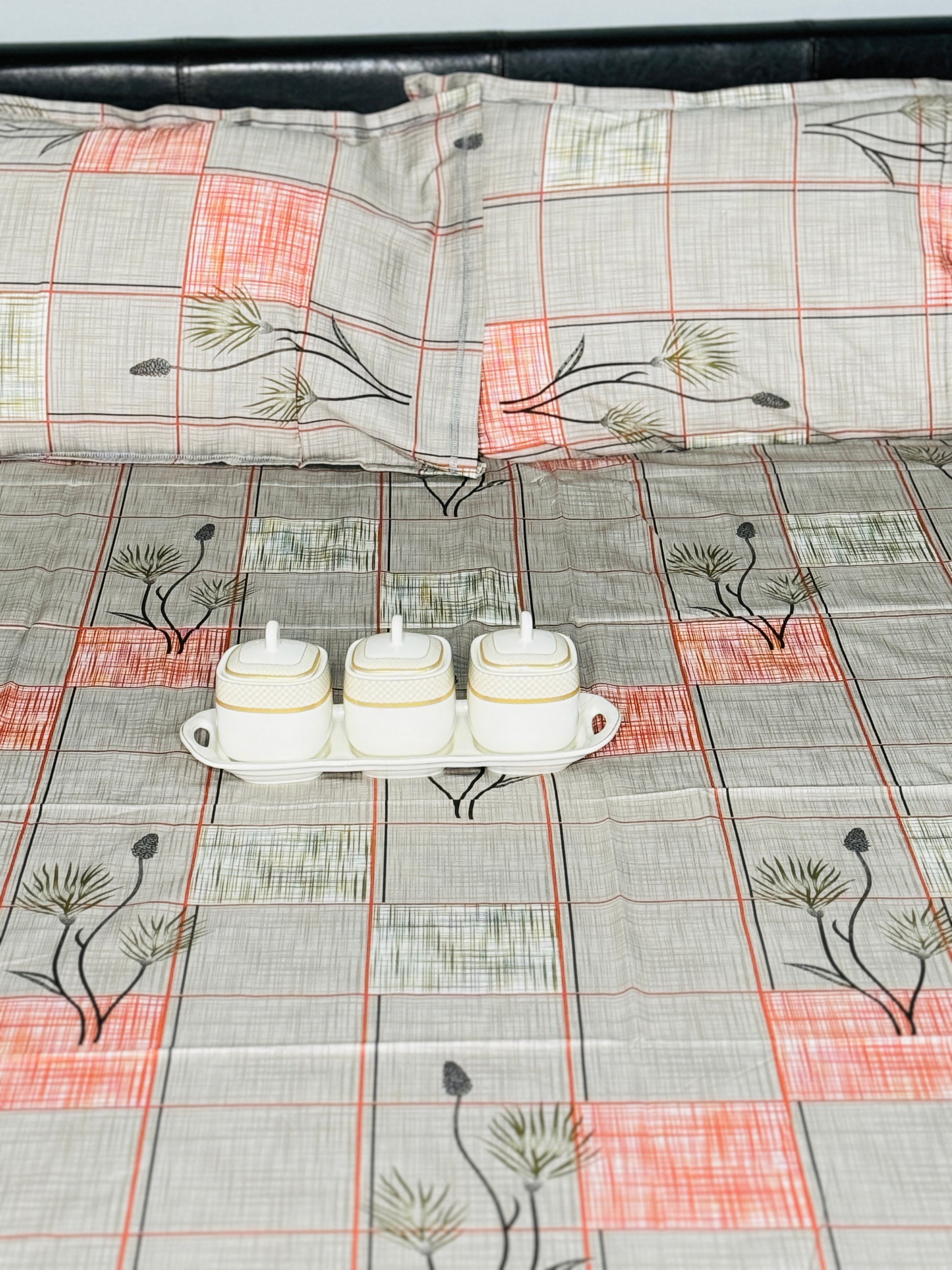 Alia King Sized Bedsheet | Simzdesignzz |