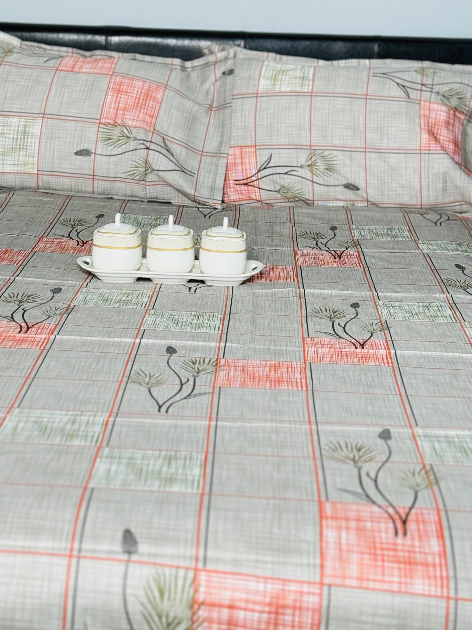 Alia King Sized Bedsheet | Simzdesignzz |