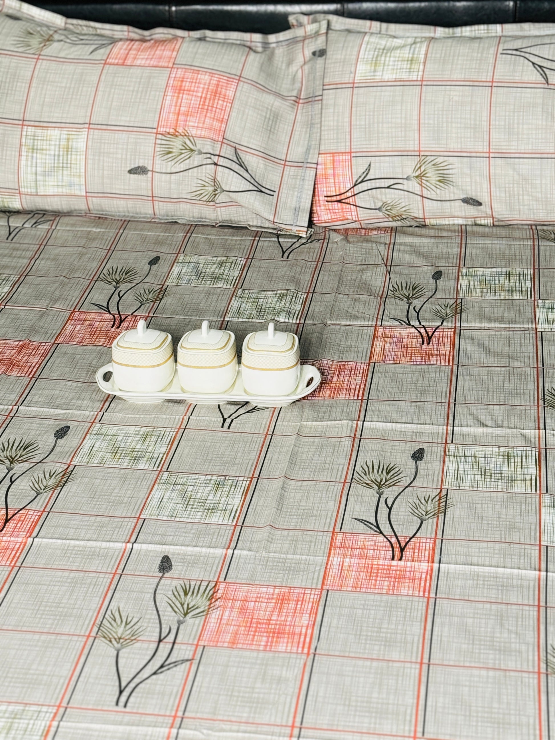 Alia King Sized Bedsheet | Simzdesignzz |