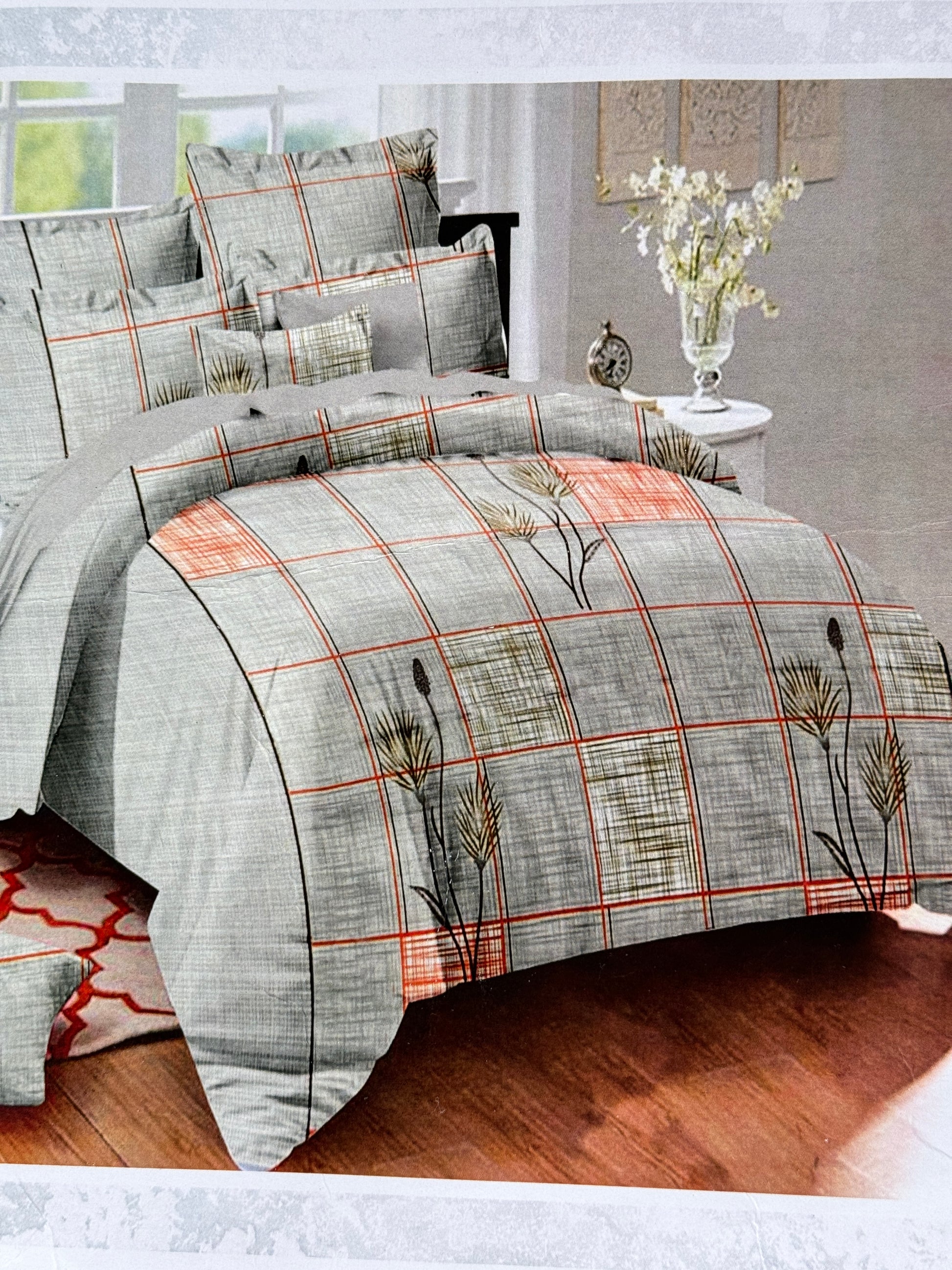 Alia King Sized Bedsheet | Simzdesignzz |
