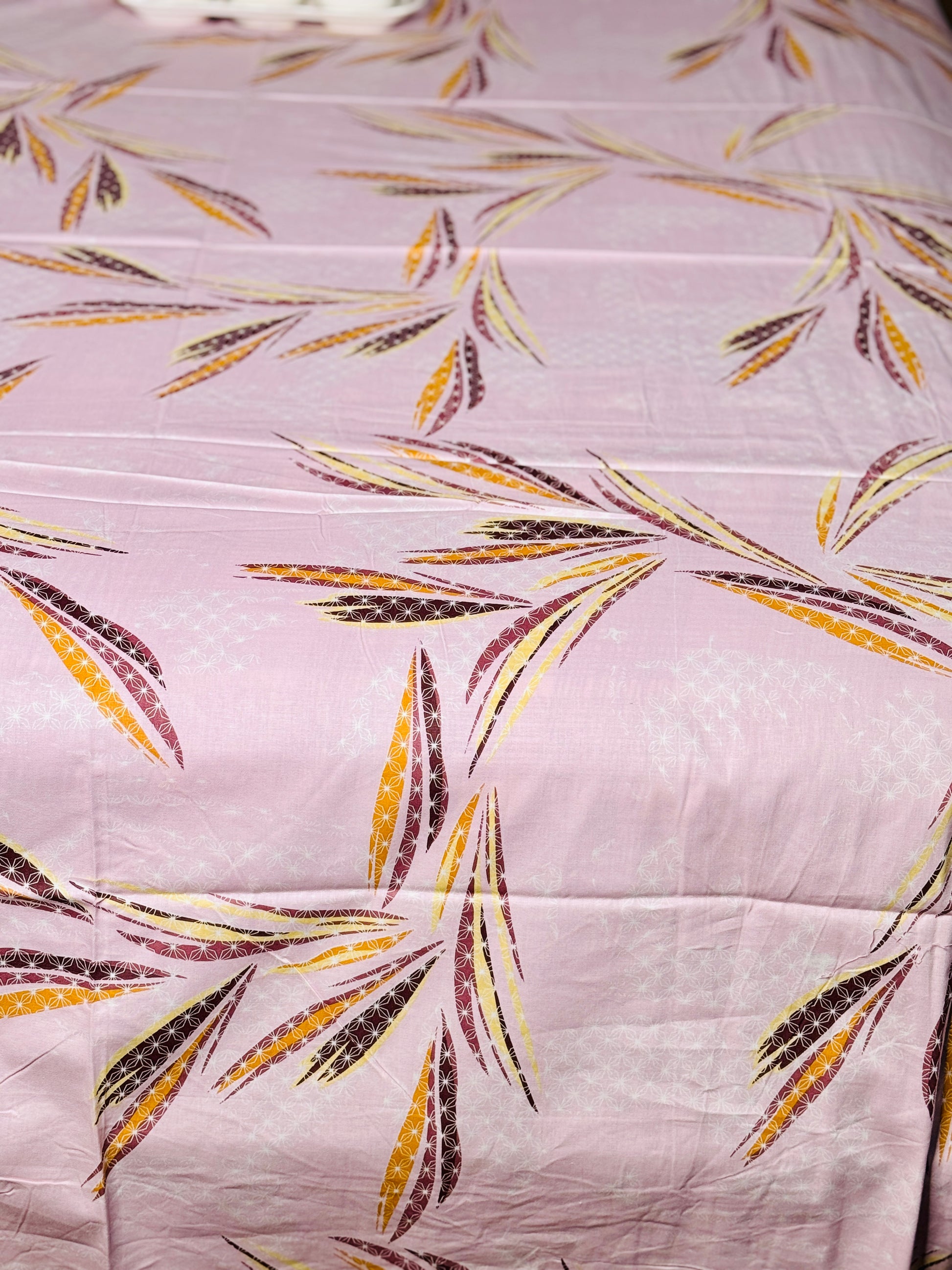 Baby Pink King Sized Bedsheet | Simzdesignzz |