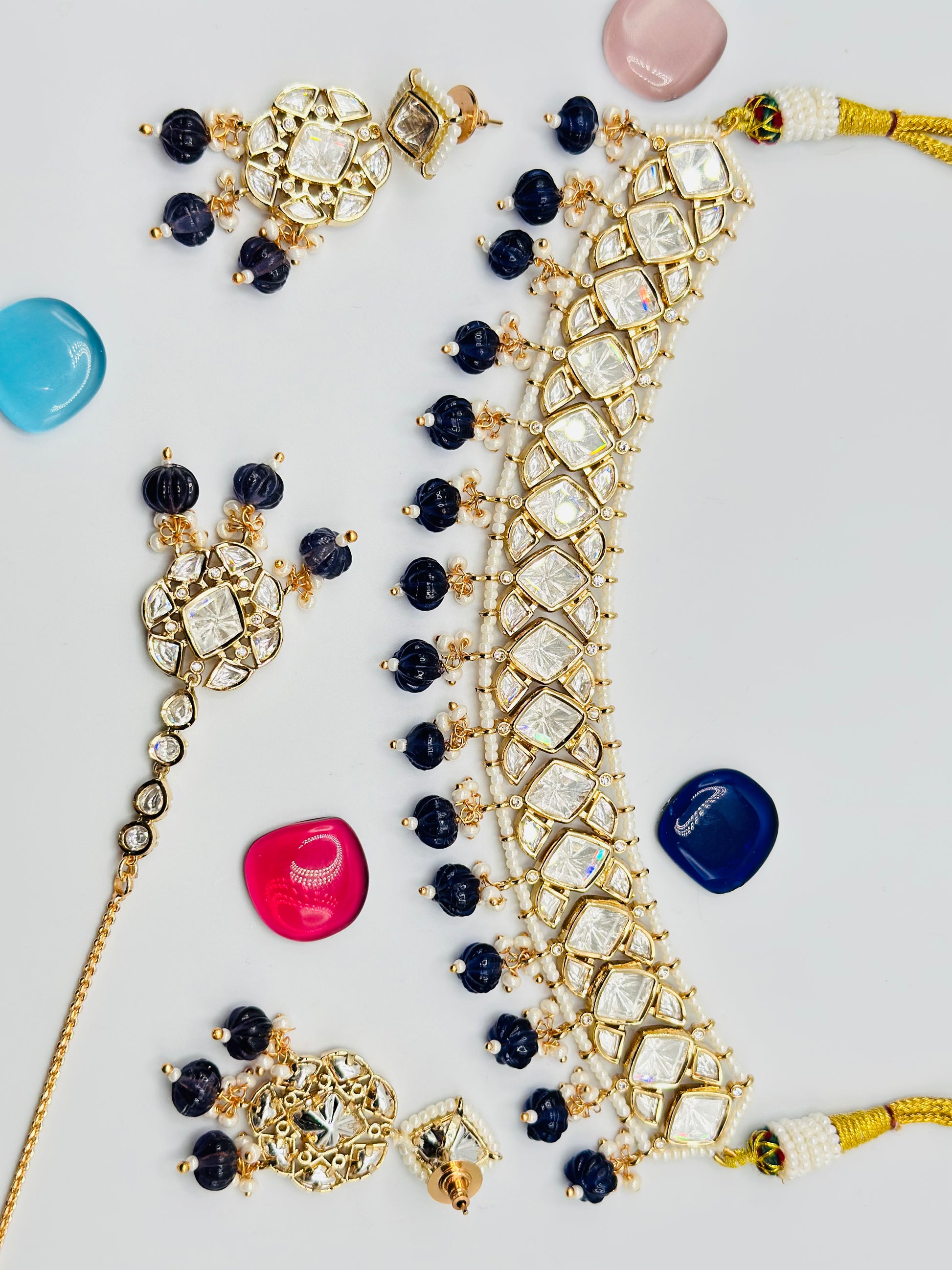 Anshika High Quality Tyani Kundan Necklace | Simzdesignzz |