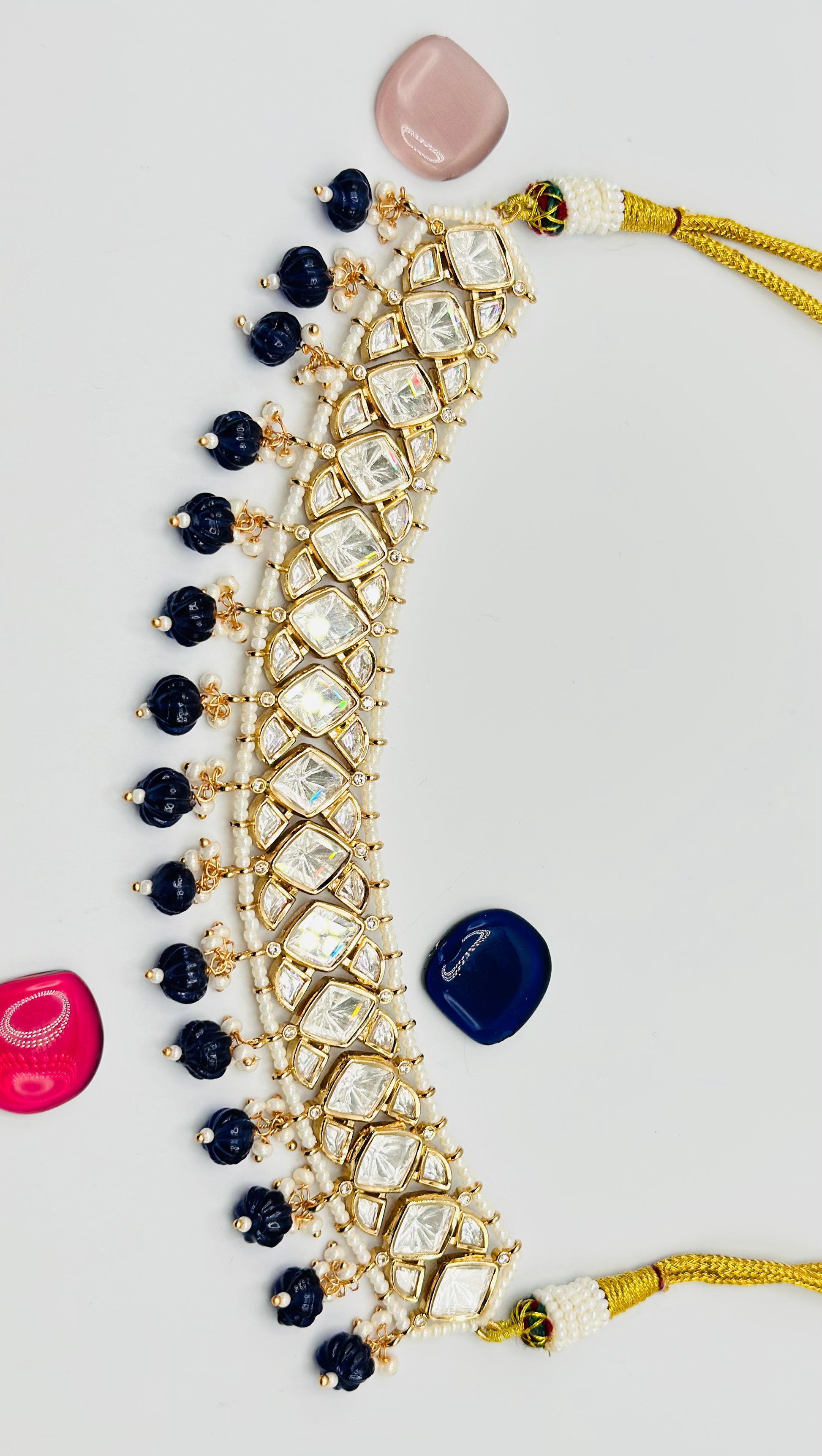Anshika High Quality Tyani Kundan Necklace | Simzdesignzz |