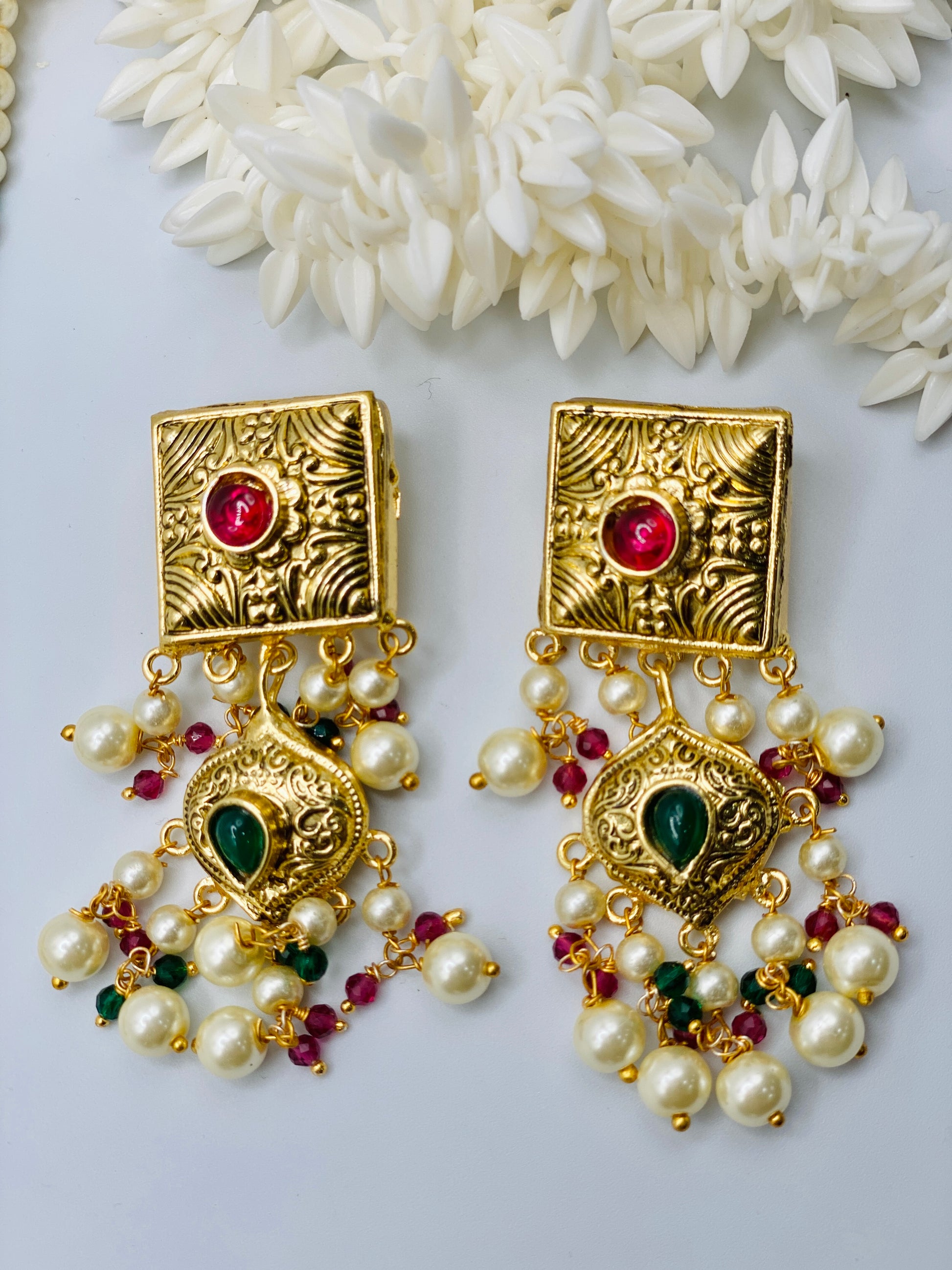1GM Gold-Plated Choker Necklace Set | Simzdesignz |