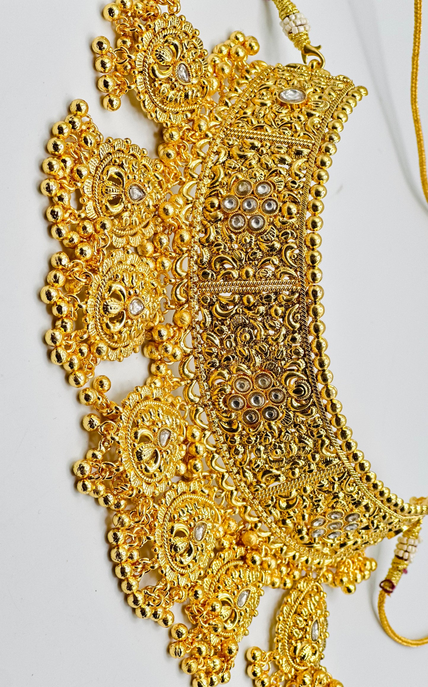 Shezaadi Bridal| Semi-Bridal Gold-Plated Necklace |1GM| Simzdesignzz |
