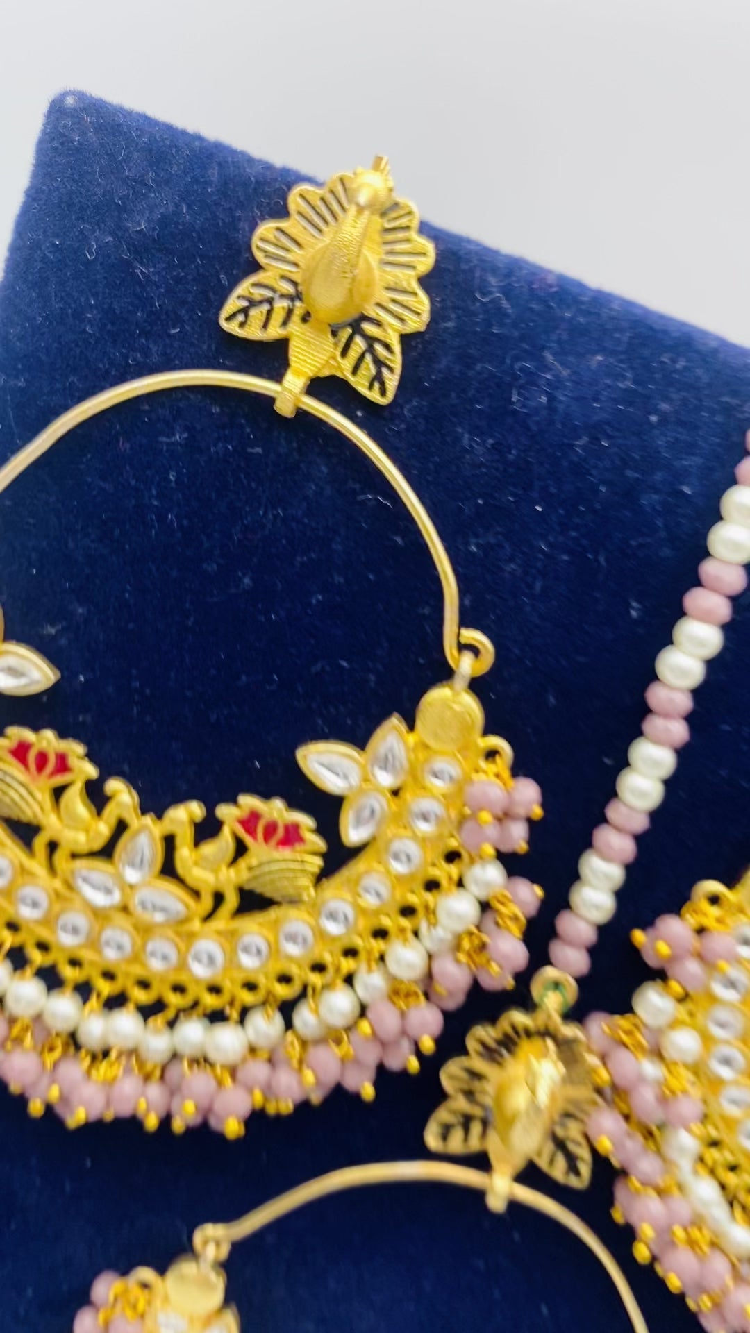 Amarpali Morni Hoops Earrings | Simzdesignzz |