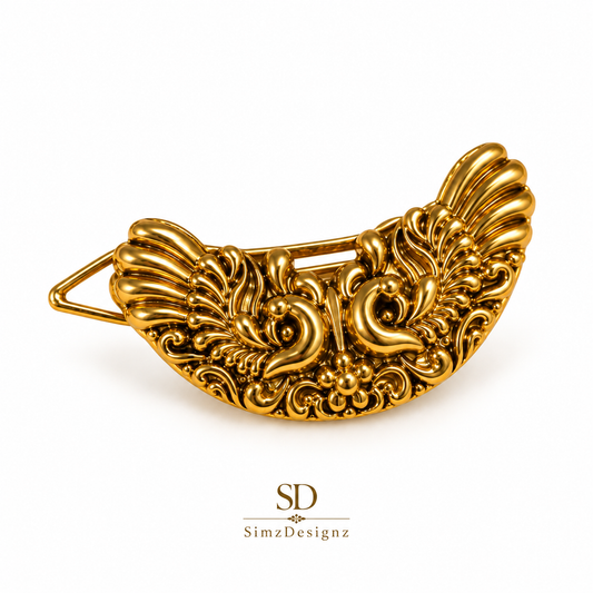 Gold plated Antique Hairpin ...