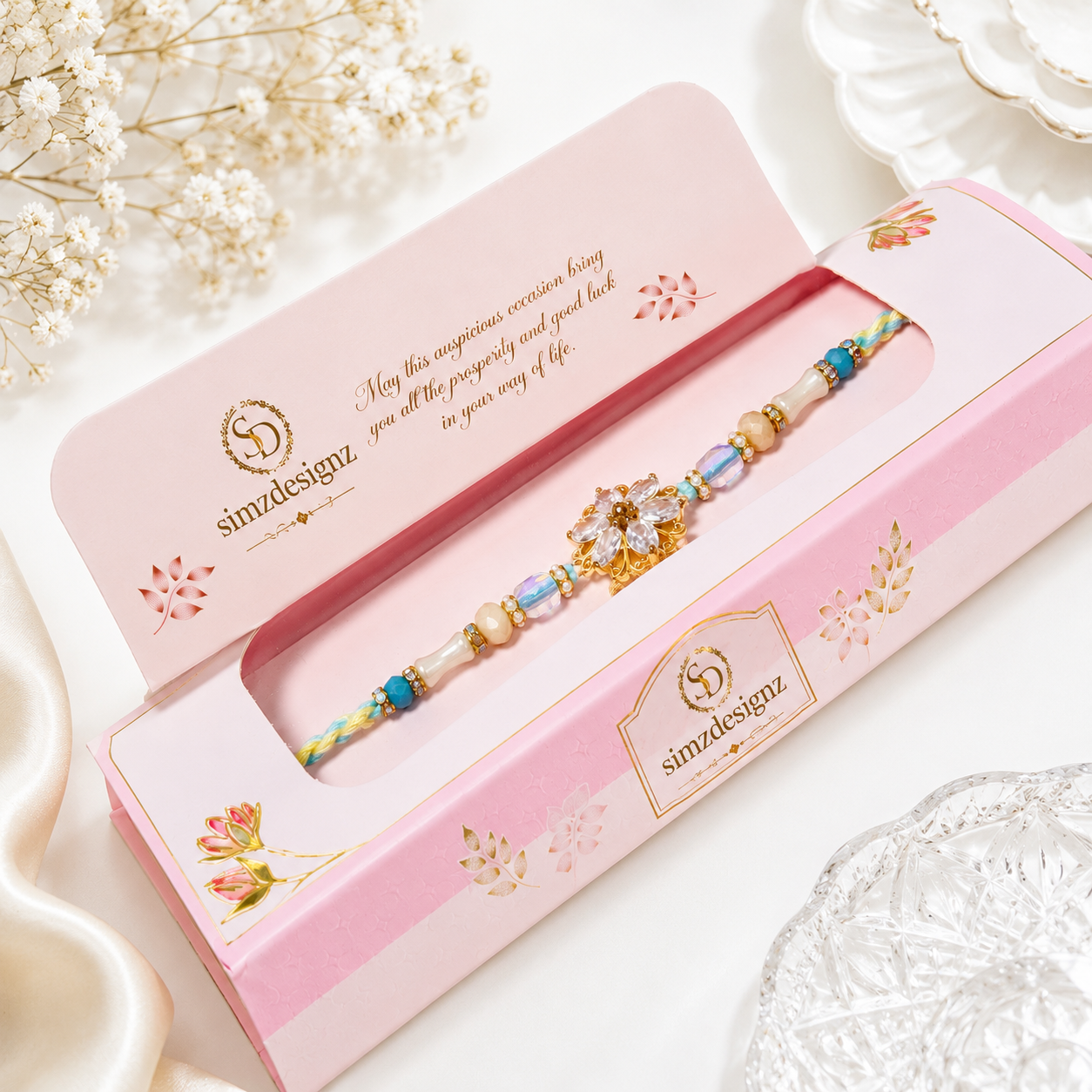 Rakhi With Premium Packing With Note For Brother