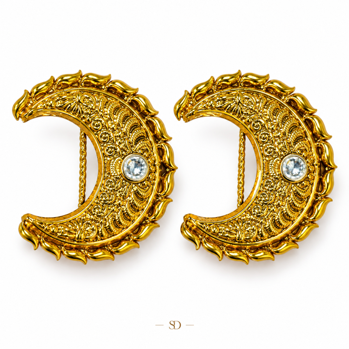 Gold Plated Hairpin Pair of 2