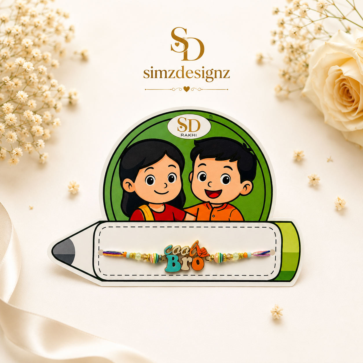 Cool Bro Rakhi For Kids