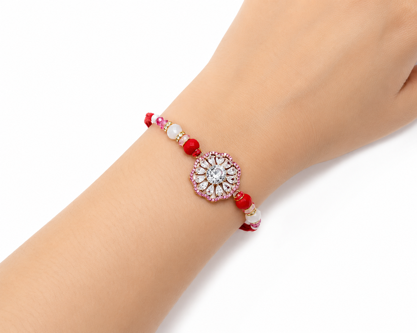 Elegant Diamond Look Rakhi