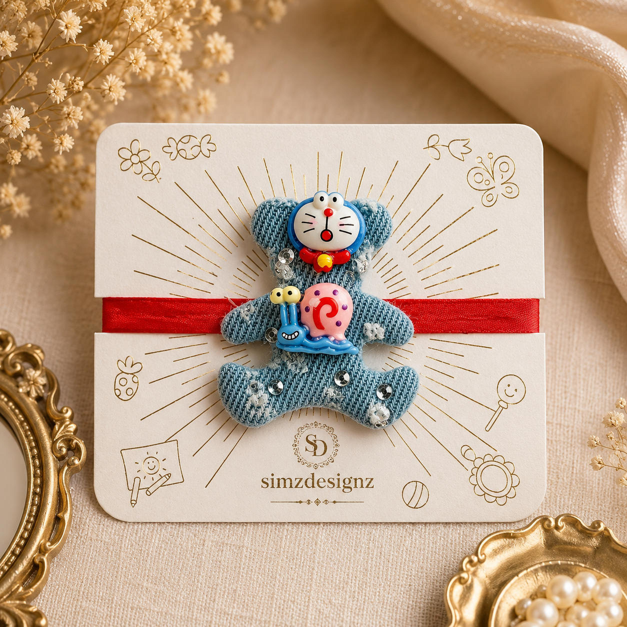 Soft Cushion Rakhi For Kids