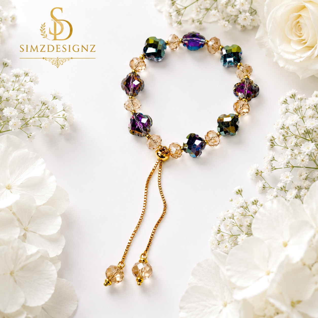 Colorful Bracelet rakhi For Bhabi
