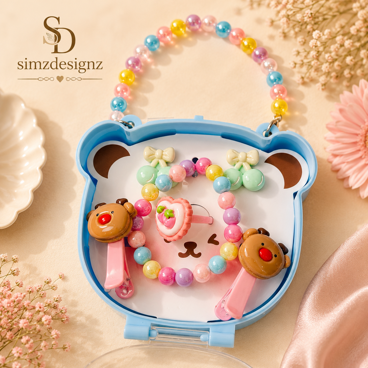 Little Princess Hair Combo Set As Rakhi Gift