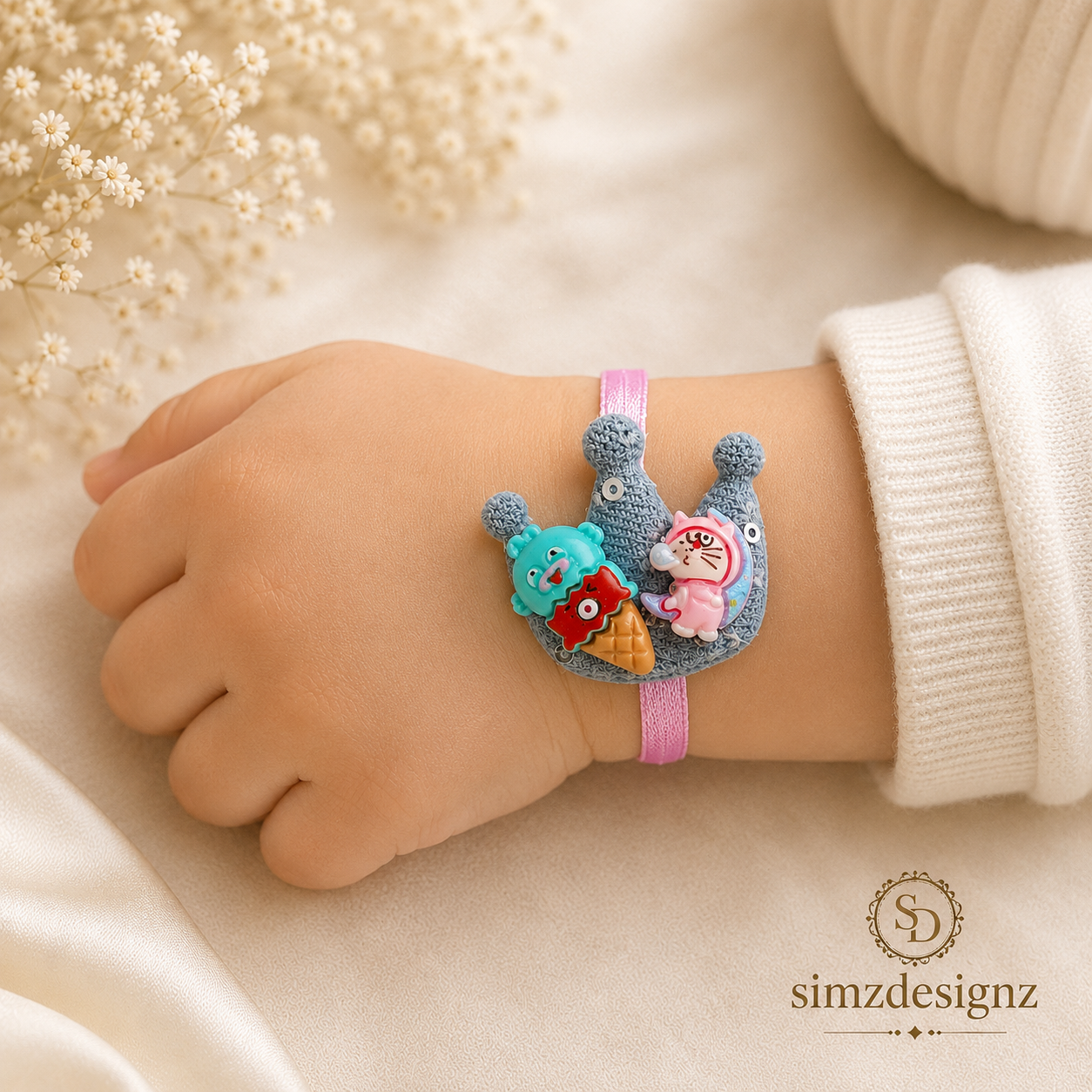 Soft Cushion Rakhi For Kids