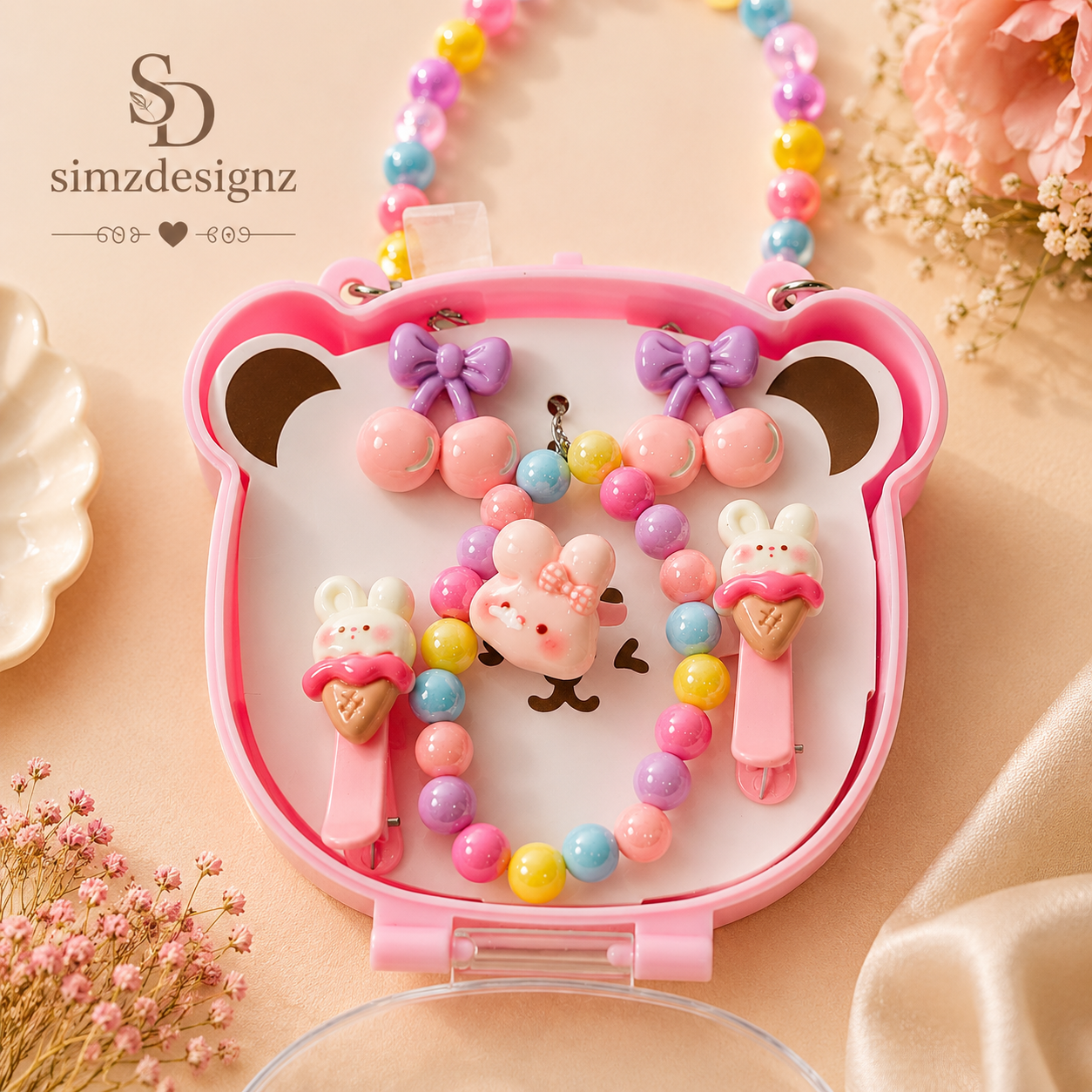 Little Princess Hair Combo Set As Rakhi Gift