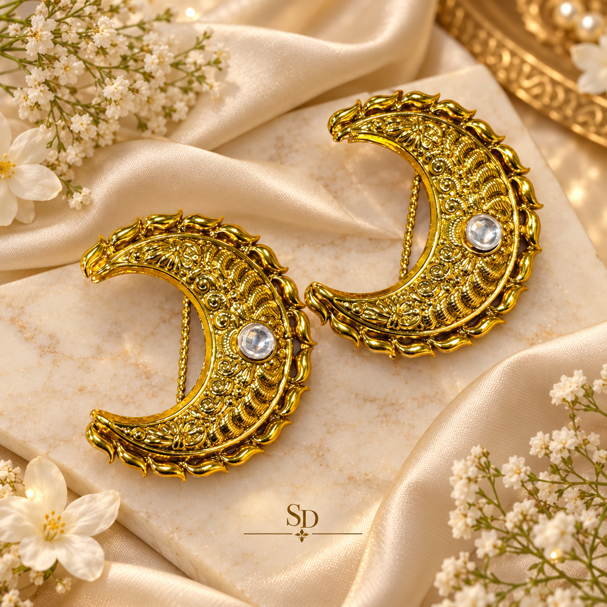 Gold Plated Hairpin Pair of 2