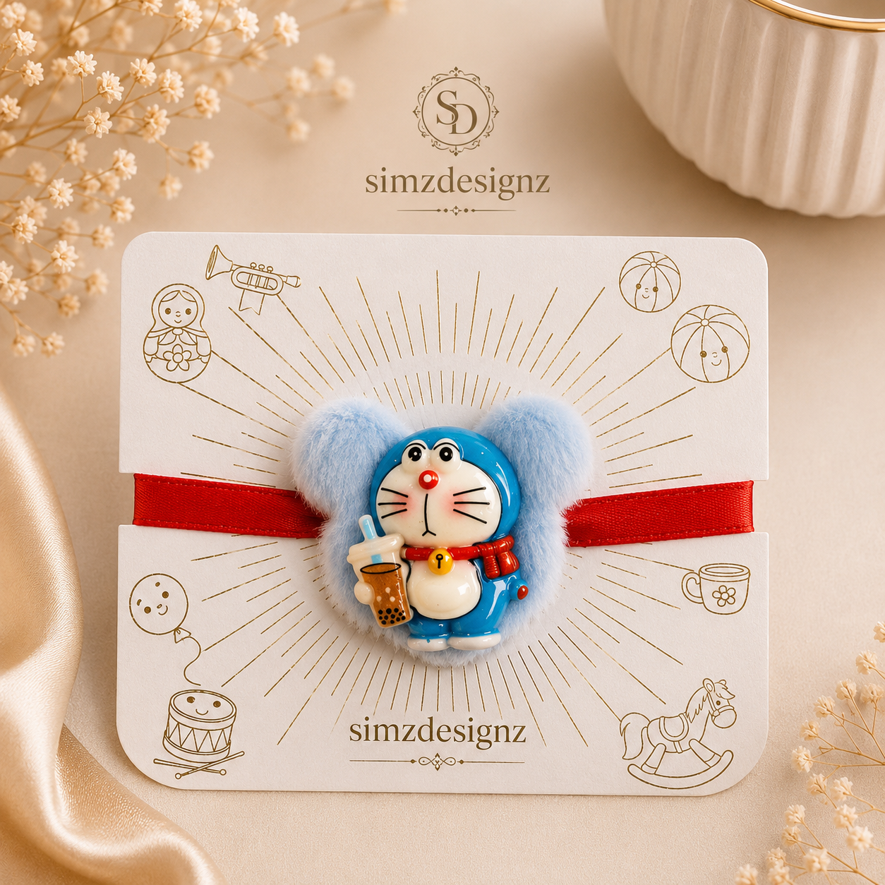 Soft Cushion Rakhi For Kids