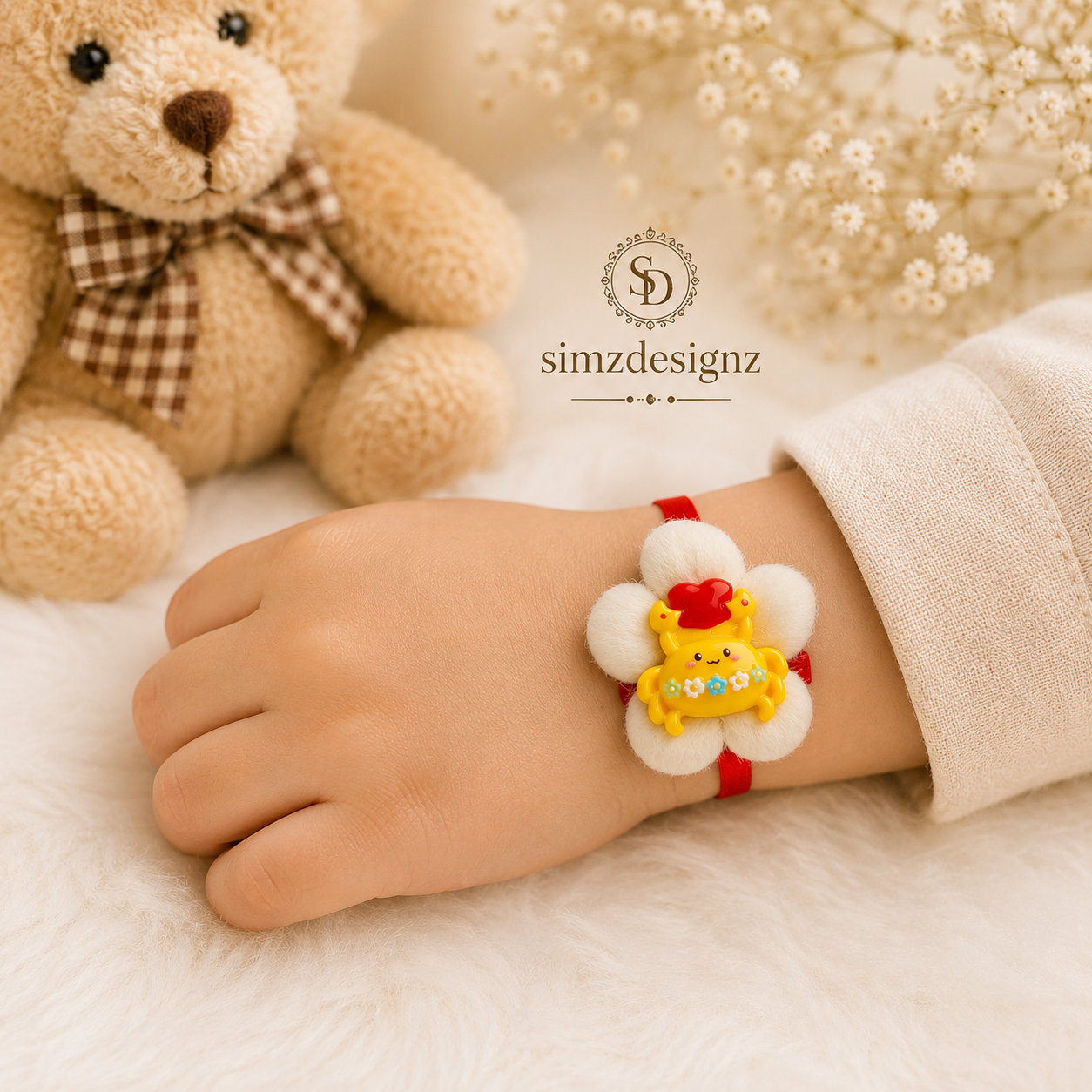 Soft Cushion Rakhi For Kids