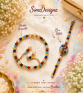 PEARL HARMONY SET RAKHI