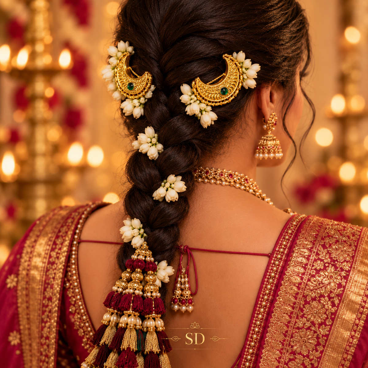 Gold Plated Hairpin Pair of 2