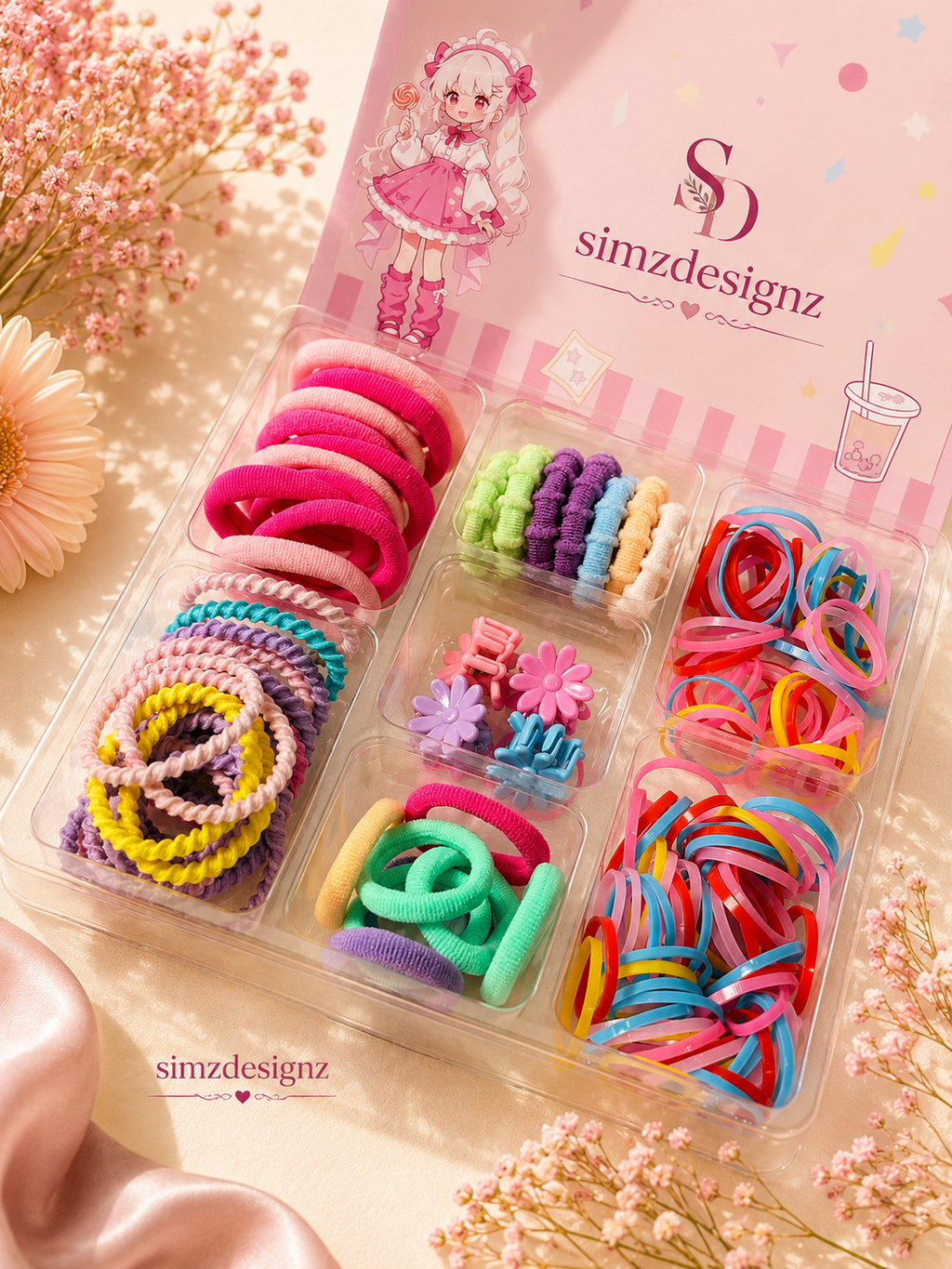 Little Princess Hair Combo-2 As Rakhi Gift