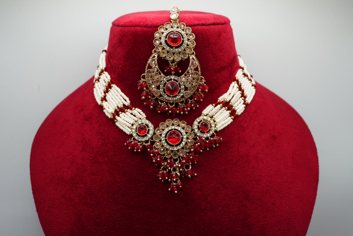 NIRMAL POLKI NECKLACE SET | SIMZDESIGNZ |