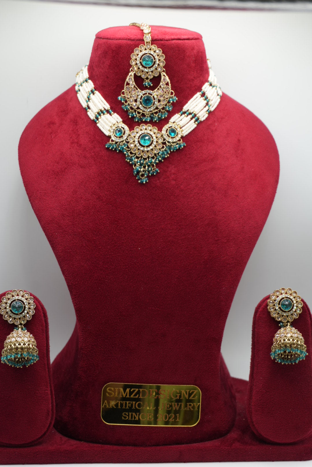 NIRMAL POLKI NECKLACE SET | SIMZDESIGNZ |