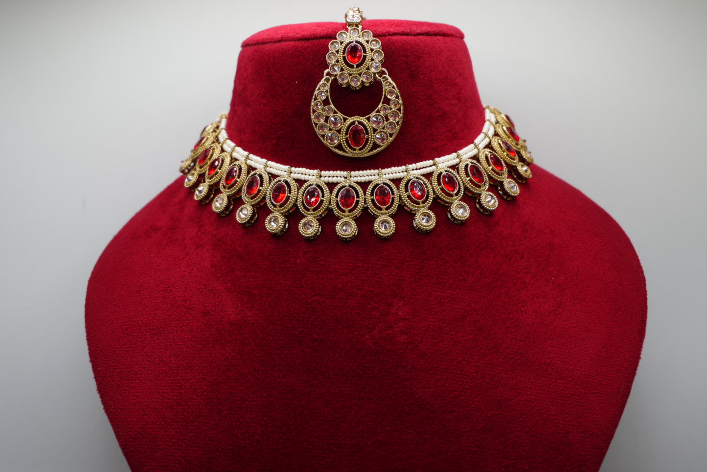 NAZILA POLKI NECKLACE SET | SIMZDESIGNZ |