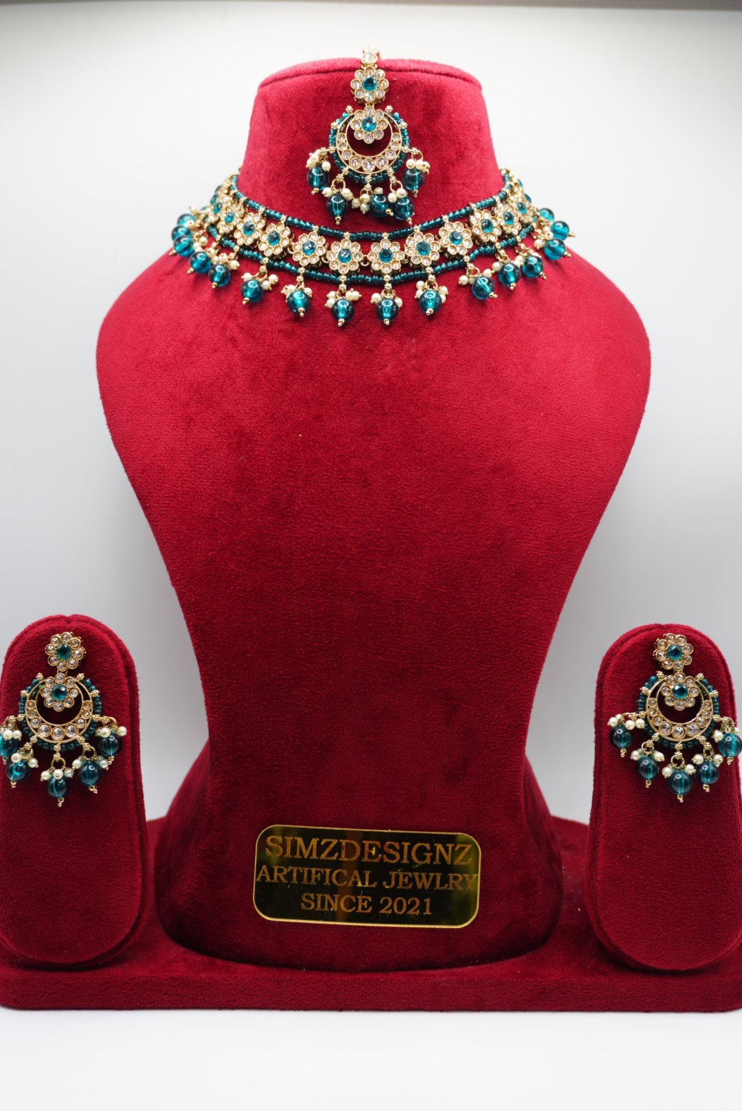 POLKI NECKLINE NECKLACE | SIMZDESIGNZ |