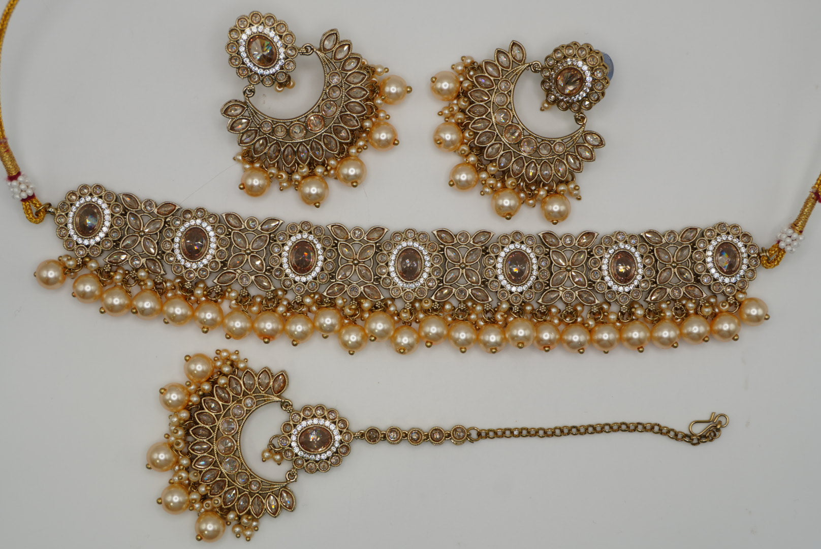 BEAUTIFUL POLKI CHOKER NECKLACE | SIMZDEESIGNZ|