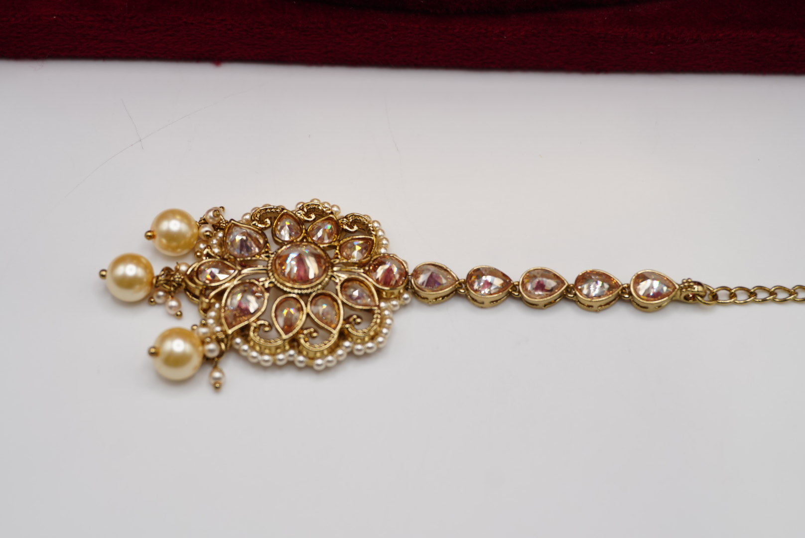SASHMEENA REVERSE POLKI NECKLACE SET | SIMZDESIGNZZ |