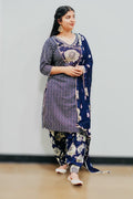 Navy Blue Salwar Suit  | SIMZDESIGNZLTD | SUITS |
