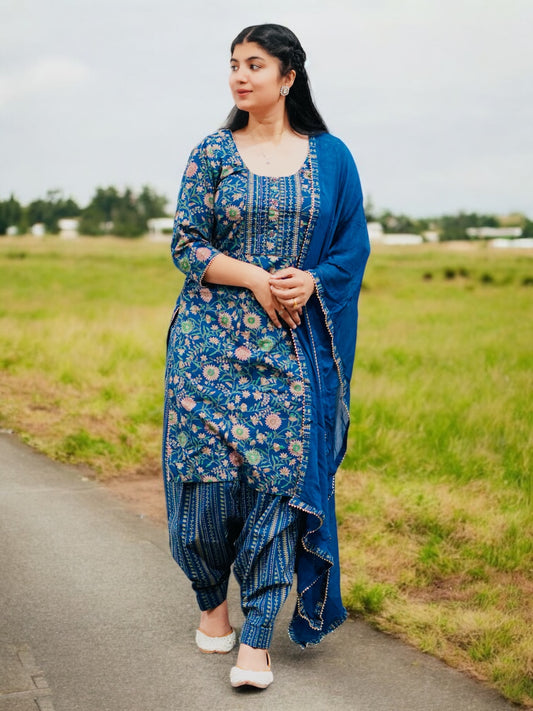 Designer Cotton Salwar Suit | SIMZDESIGNZ | SUITS |
