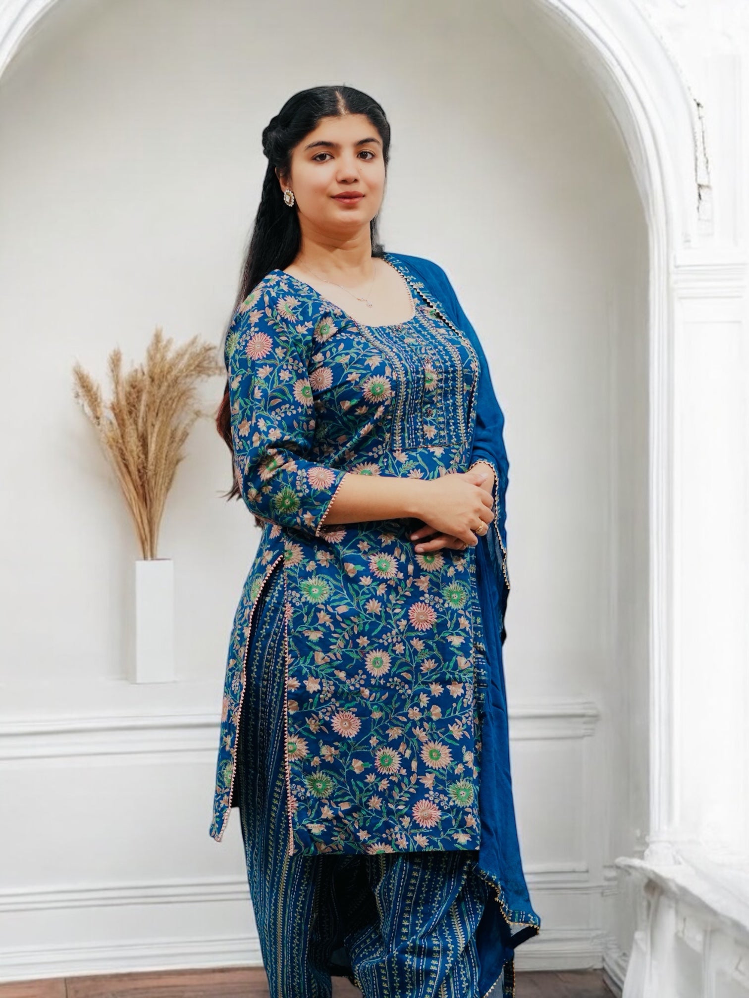 Designer Cotton Salwar Suit | SIMZDESIGNZ | SUITS |