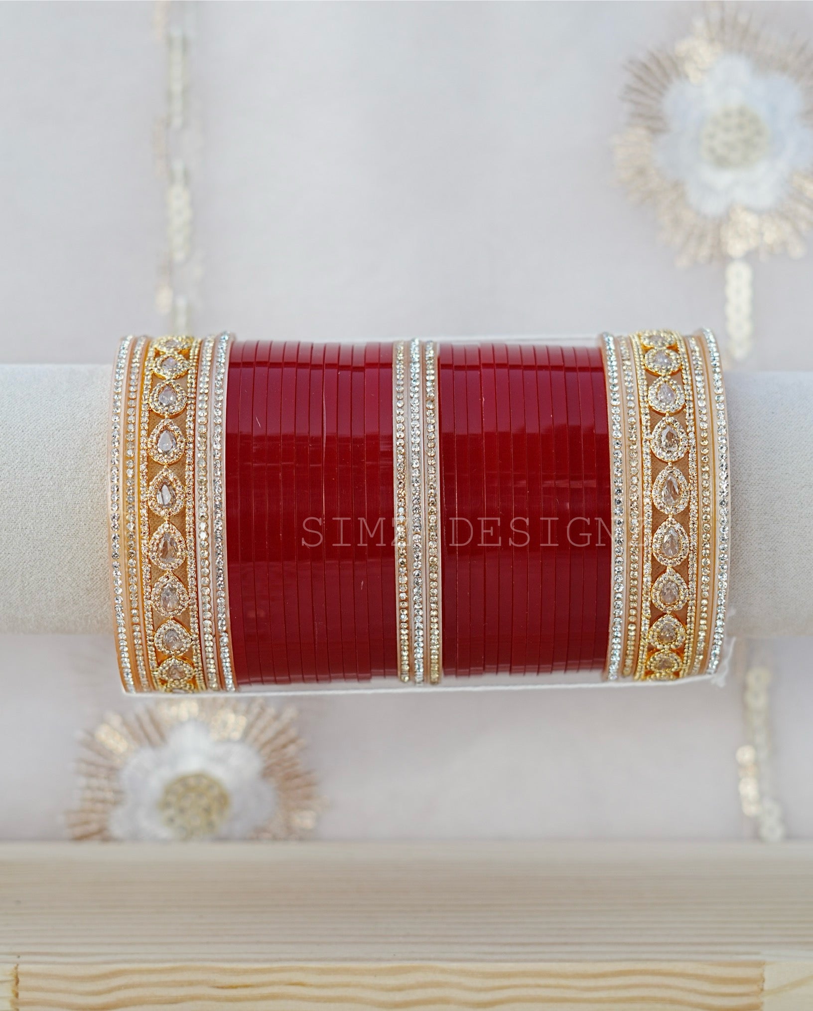 CUBIC ZIRCONIA BRIDAL CHOODA