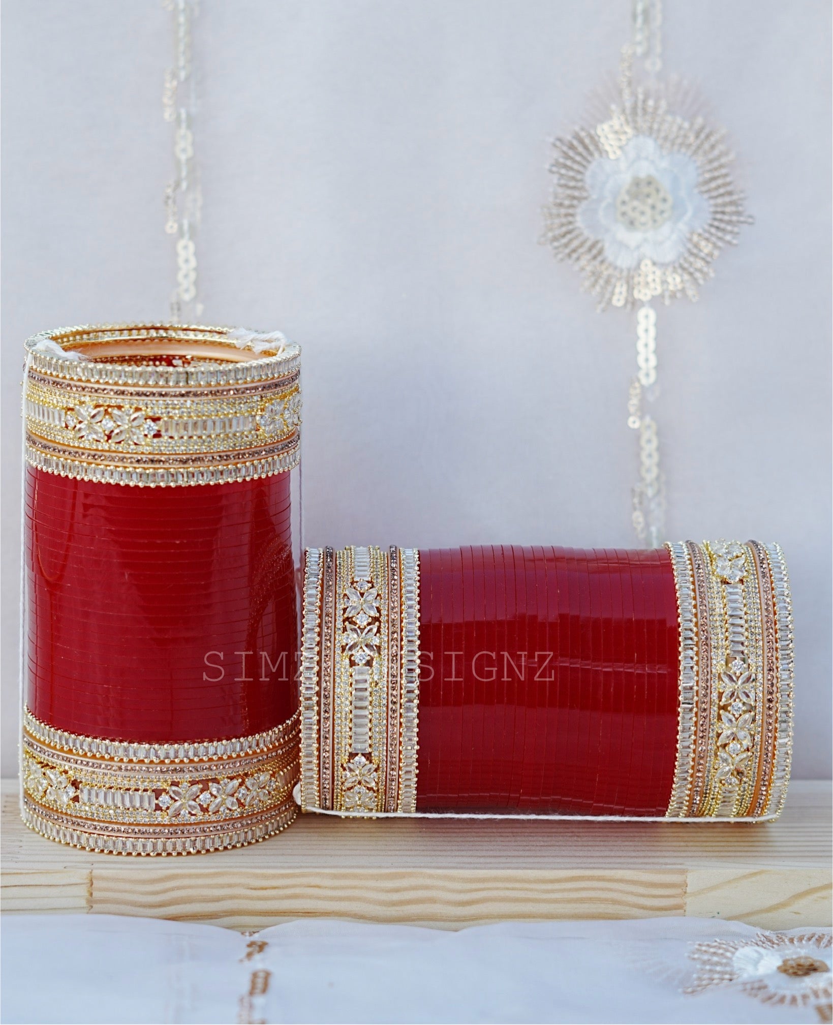 CUBIC ZIRCONIA BRIDAL CHOODA