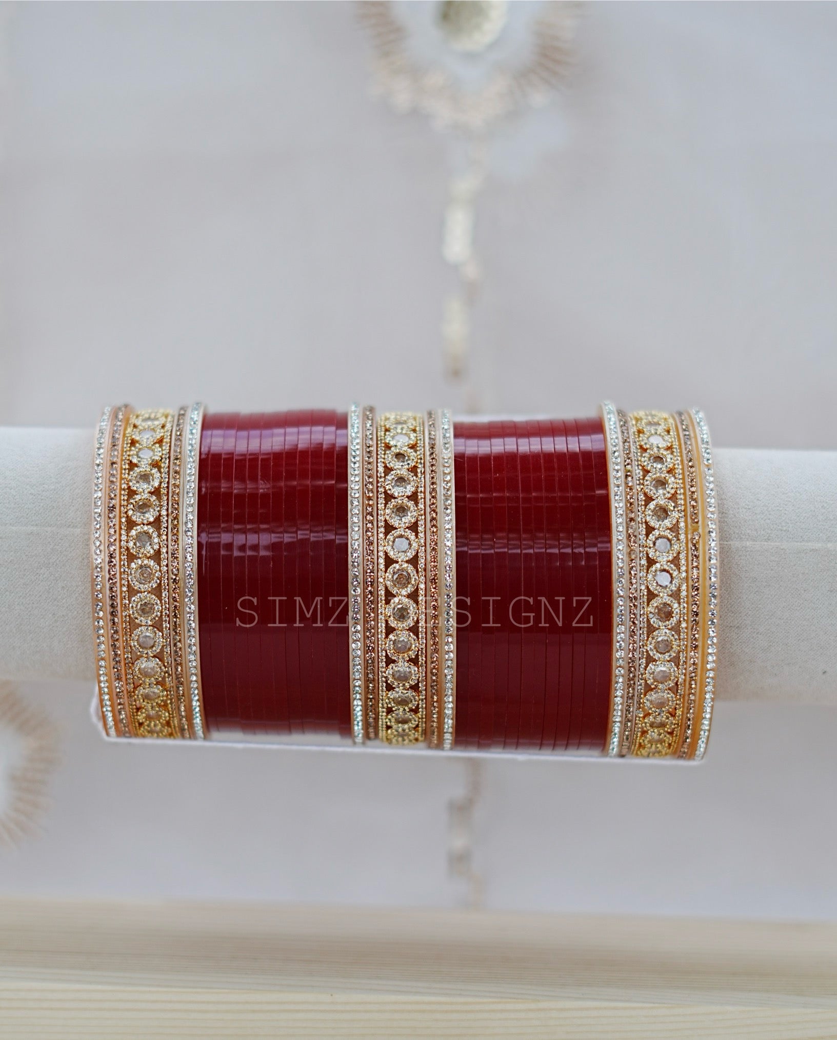 CUBIC ZIRCONIA BRIDAL CHOODA
