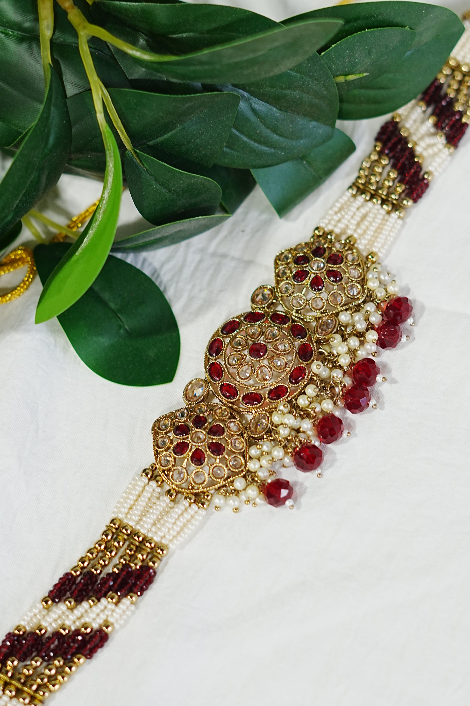 Round Choker Style Necklace | SIMZDESIGNZ |