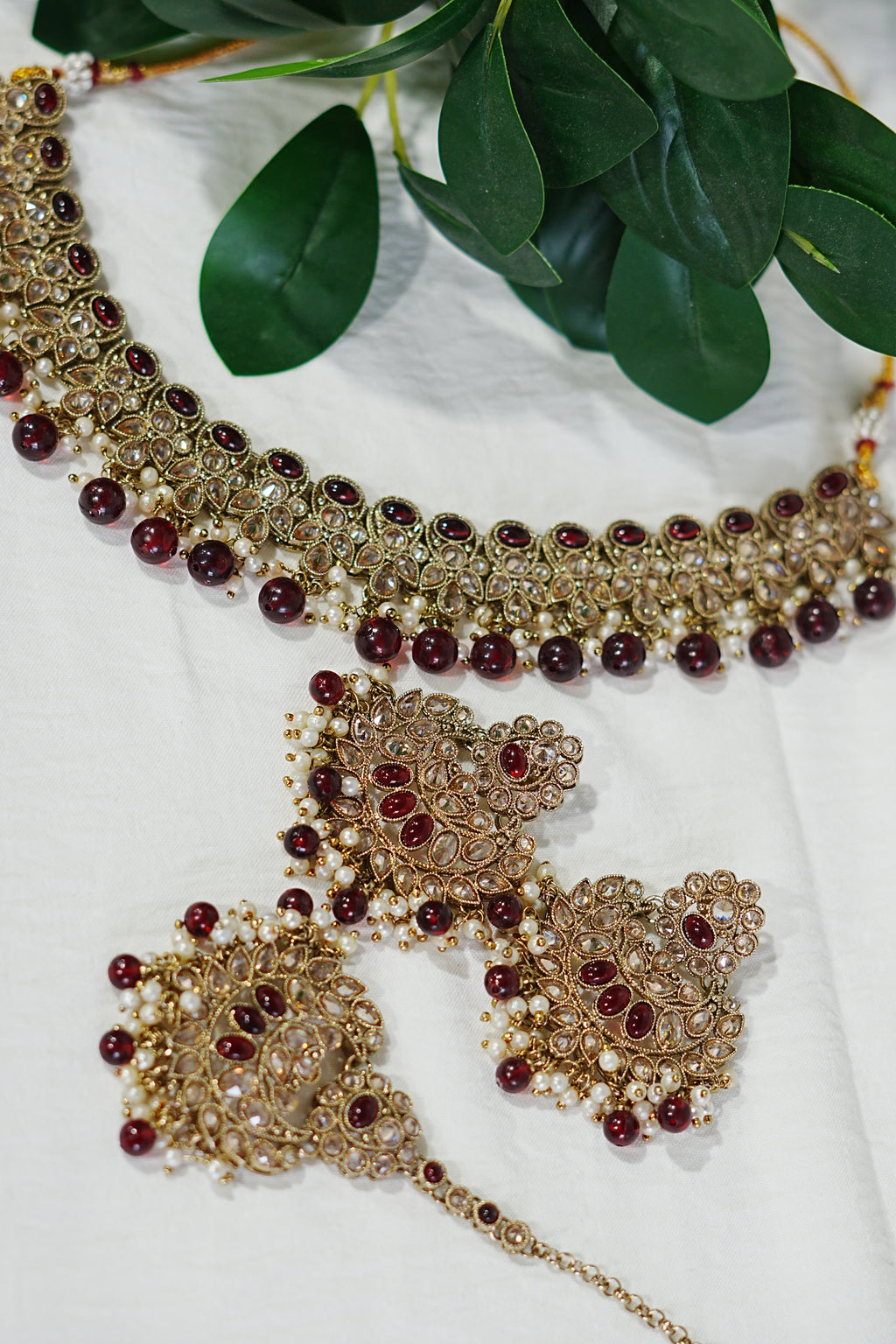Premium Mehndi Polish Necklace | SIMZDESIGNZ |