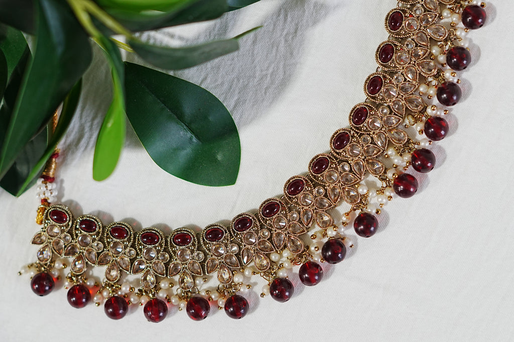 Premium Mehndi Polish Necklace | SIMZDESIGNZ |