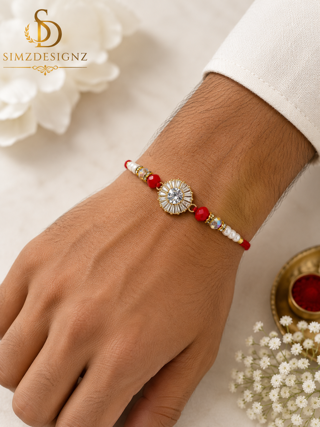 Premium AD Rakhi for Brothers