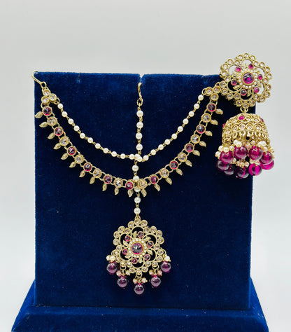 SITARA BHABUBALI POLKI EARRINGS | SIMZ DESIGNZ |