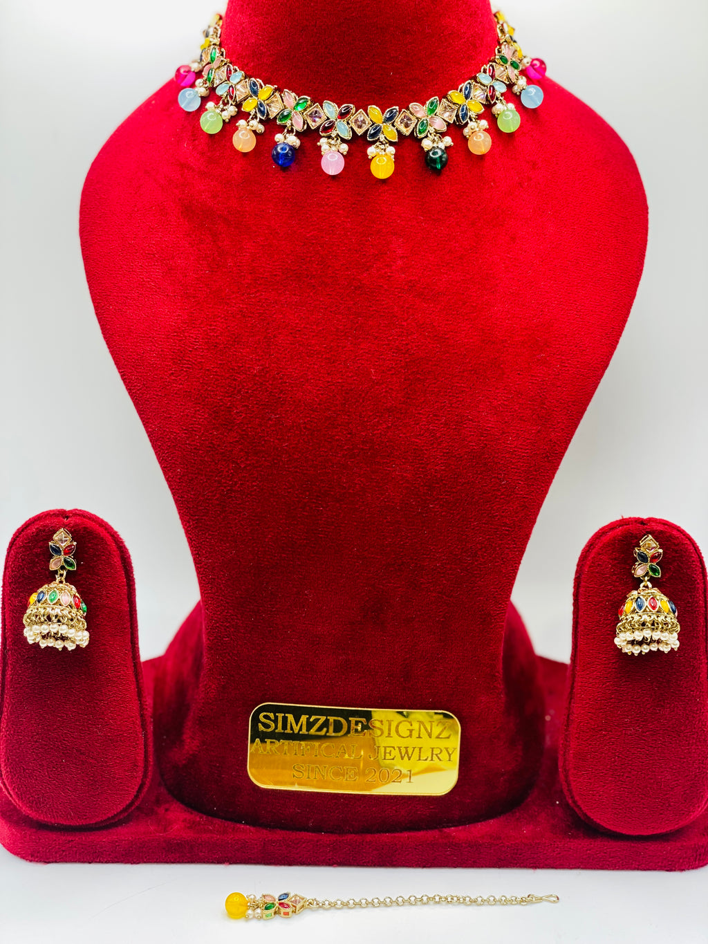 BUTTERFLY POLKI NECKLACE | SIMZ DESIGNZ |