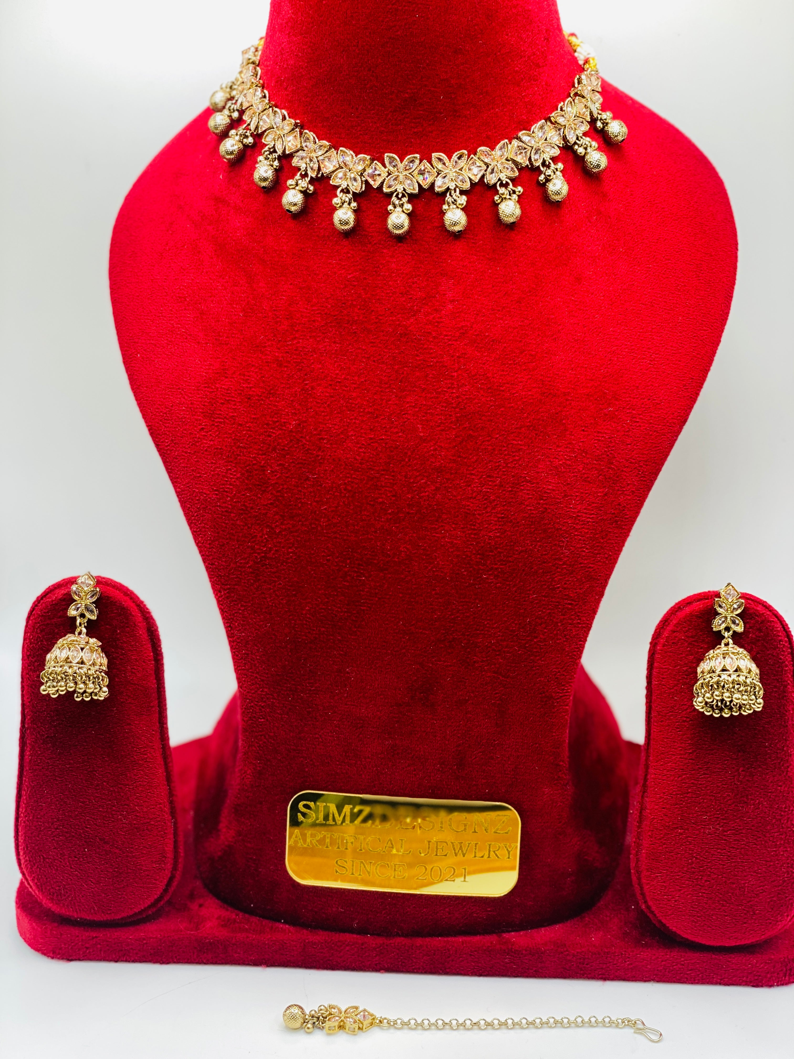 BUTTERFLY POLKI NECKLACE | SIMZ DESIGNZ |